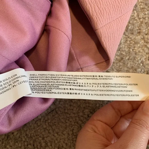 NWT J.O.A lilac crop top - Picture 9 of 9